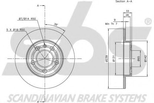 Disc frana 3