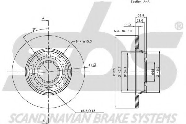 Disc frana 3