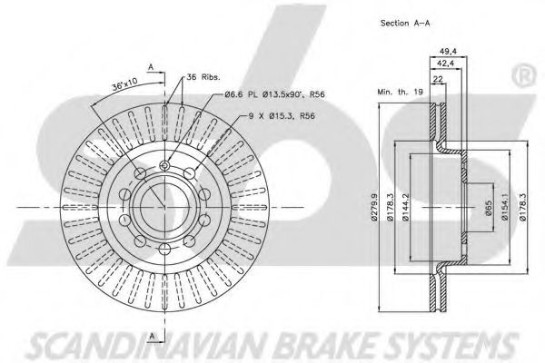 Disc frana 3