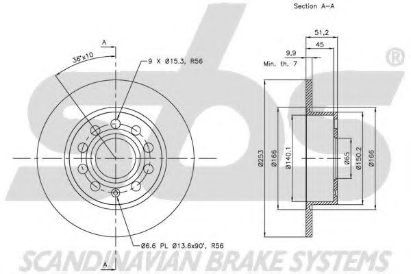 Disc frana 3