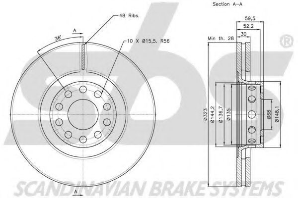 Disc frana 3