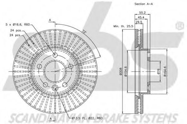 Disc frana 3