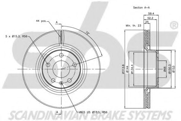 Disc frana 3