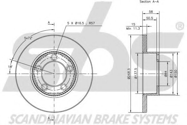 Disc frana 3
