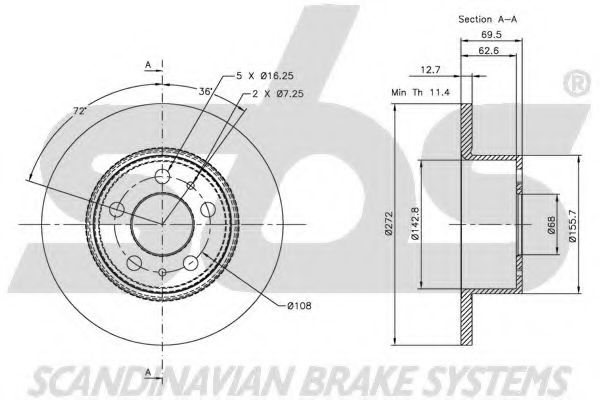 Disc frana 2
