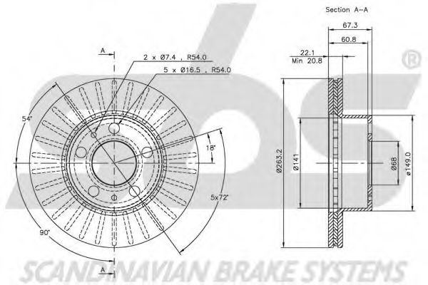 Disc frana 3