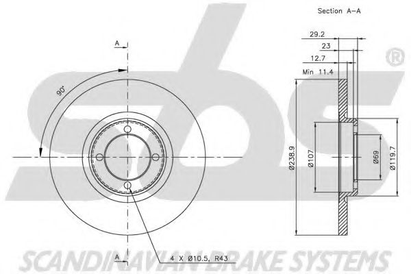Disc frana 2