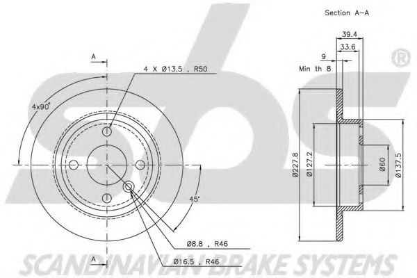 Disc frana 3