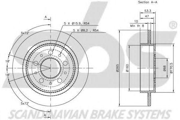 Disc frana 3