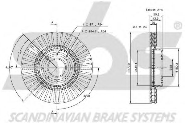 Disc frana 3
