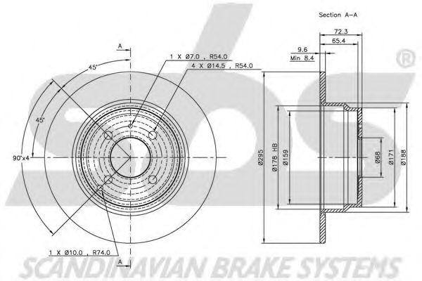 Disc frana 3