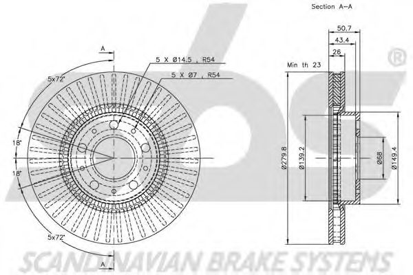 Disc frana 3