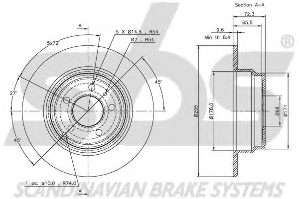 Disc frana 3