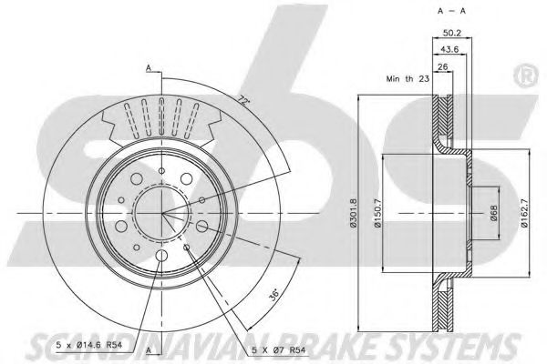 Disc frana 3