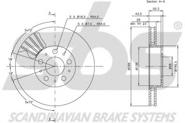 Disc frana 3