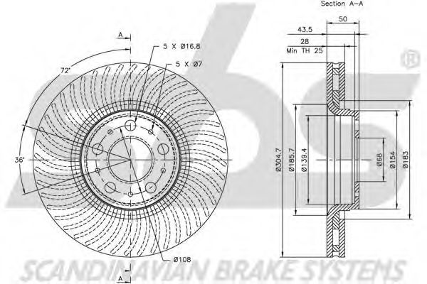 Disc frana 3