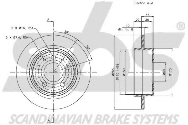 Disc frana 2