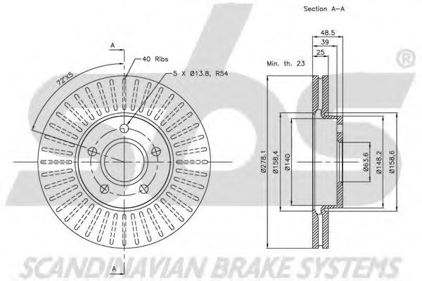 Disc frana 3