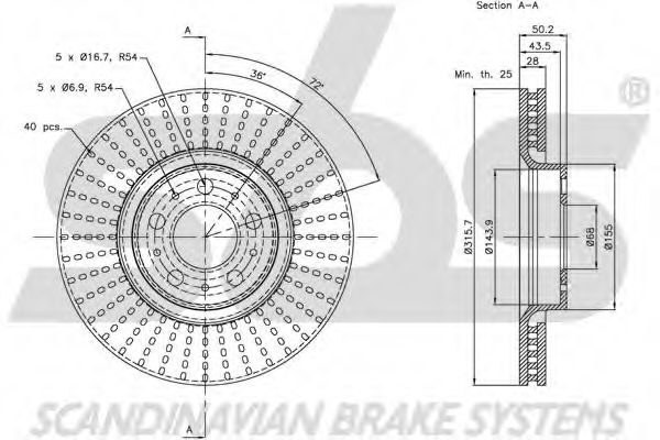 Disc frana 3