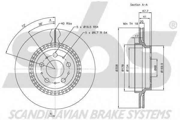Disc frana 3
