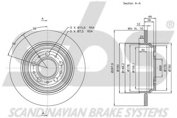 Disc frana 2