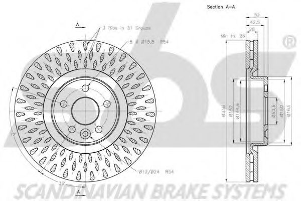 Disc frana 2