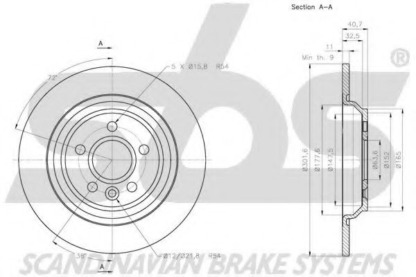Disc frana 3