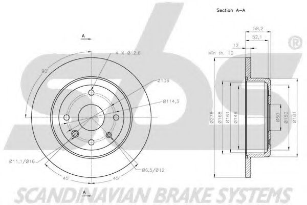 Disc frana 3