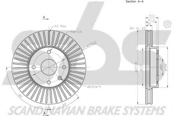Disc frana 3