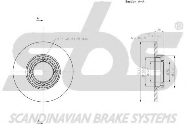 Disc frana 2