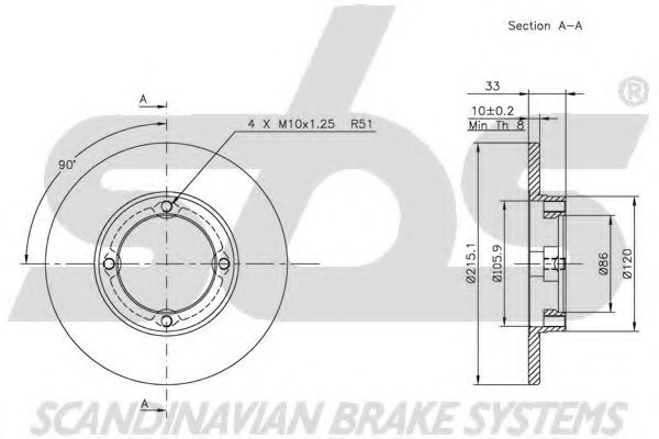Disc frana 2