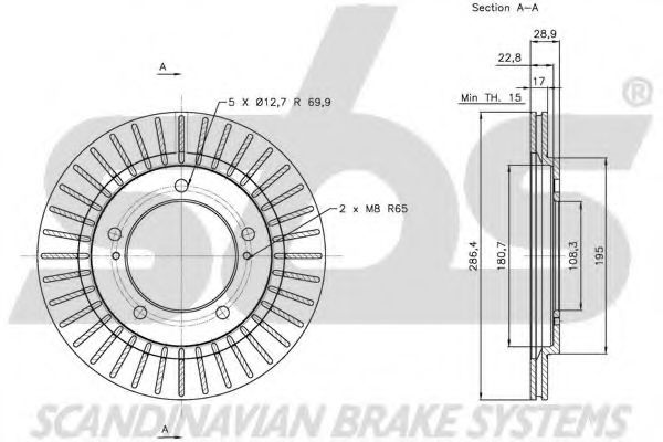 Disc frana 3
