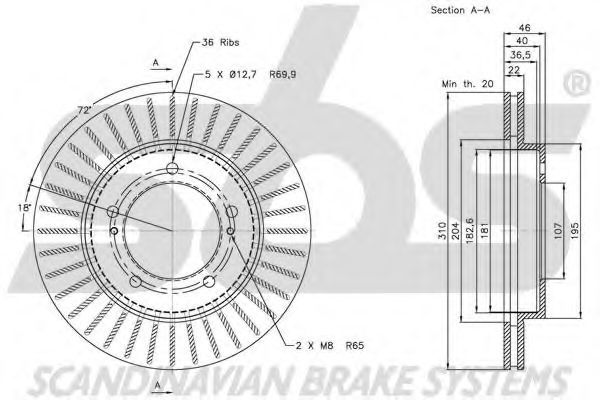 Disc frana 2
