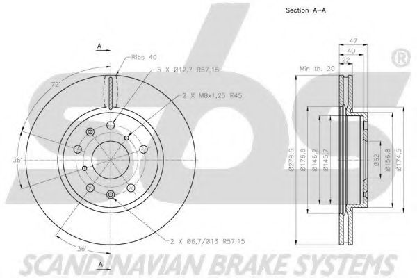 Disc frana 3