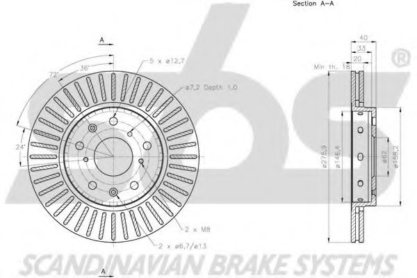 Disc frana 3