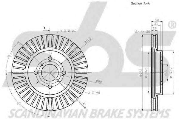 Disc frana 3