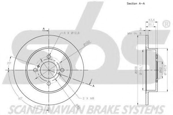 Disc frana 3