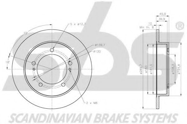 Disc frana 3