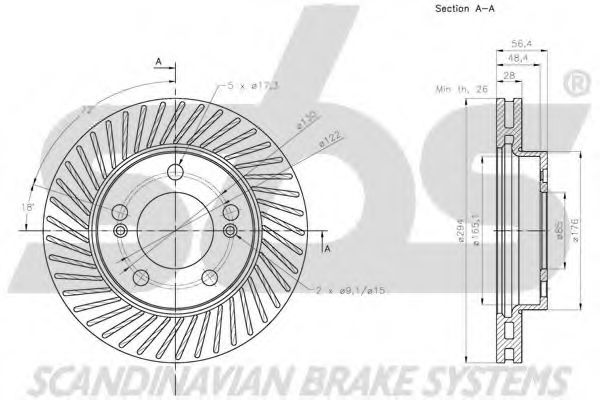 Disc frana 3