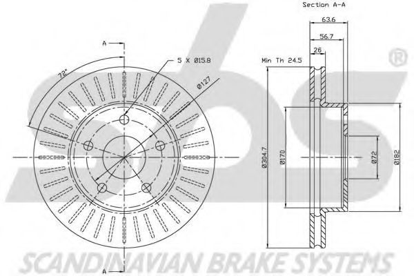 Disc frana 3