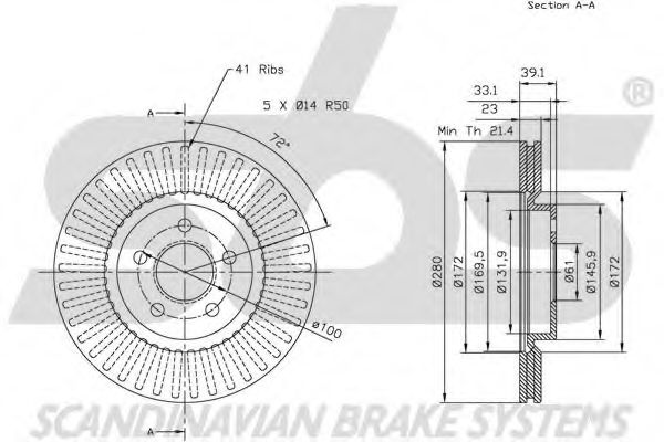 Disc frana 3