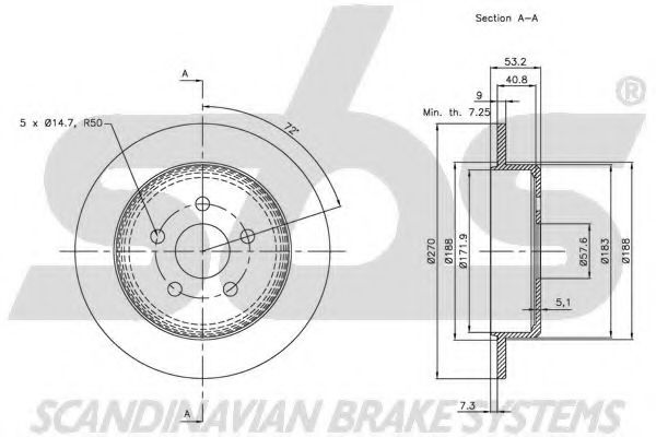 Disc frana 3