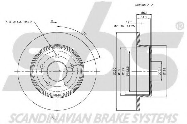 Disc frana 3