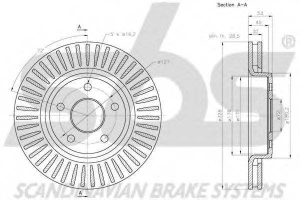 Disc frana 3