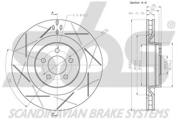 Disc frana 3