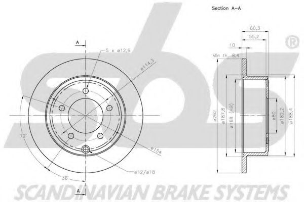 Disc frana 3