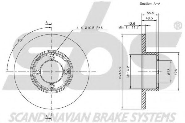Disc frana 2