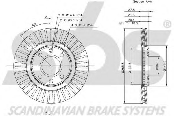 Disc frana 3