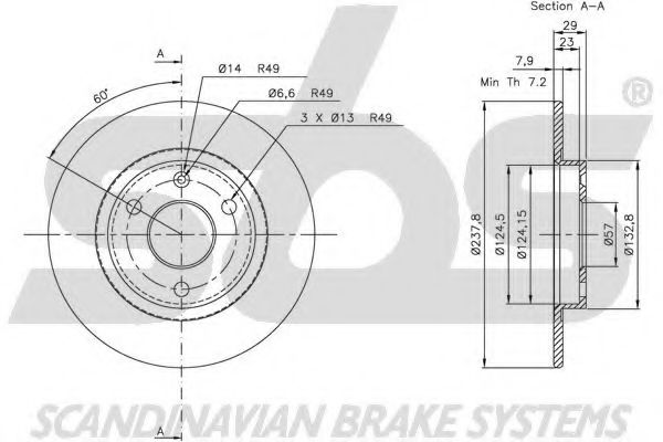 Disc frana 3