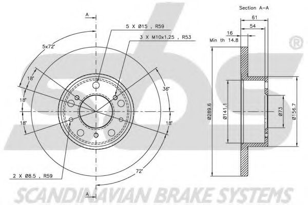Disc frana 2